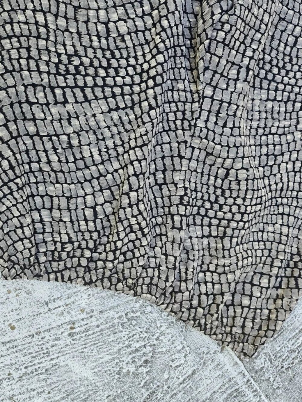 Josephine Chaus Petite Women Dress Pants Black Tan Lined Snakeskin Pull On 10 - Picture 3 of 9